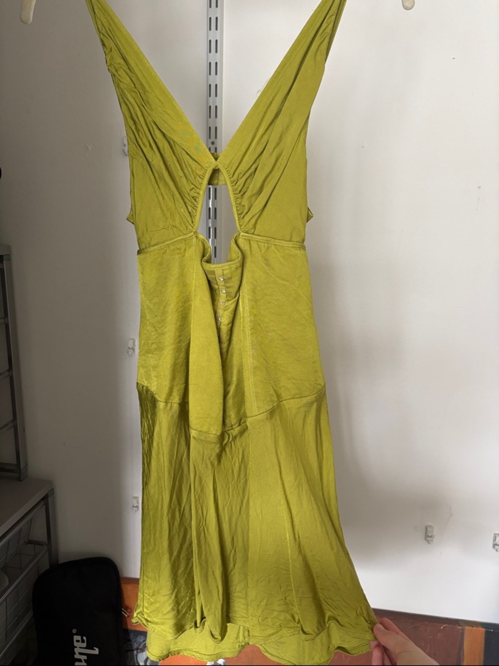 Bec & Bridge Lime Cutout Mini Dress - Picture 2 of 6